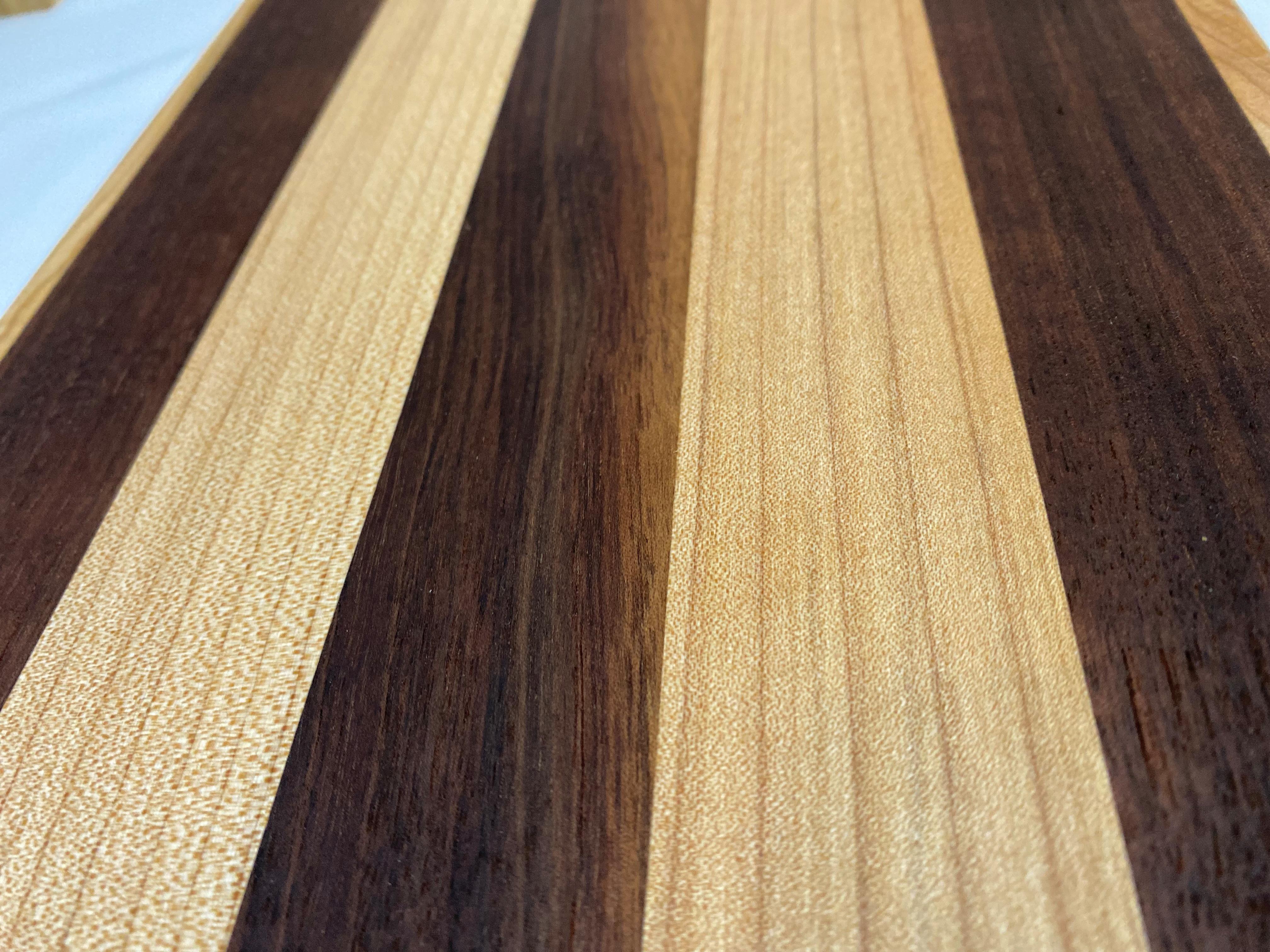 Butcher Block Walnut & Maple Charcuterie Board