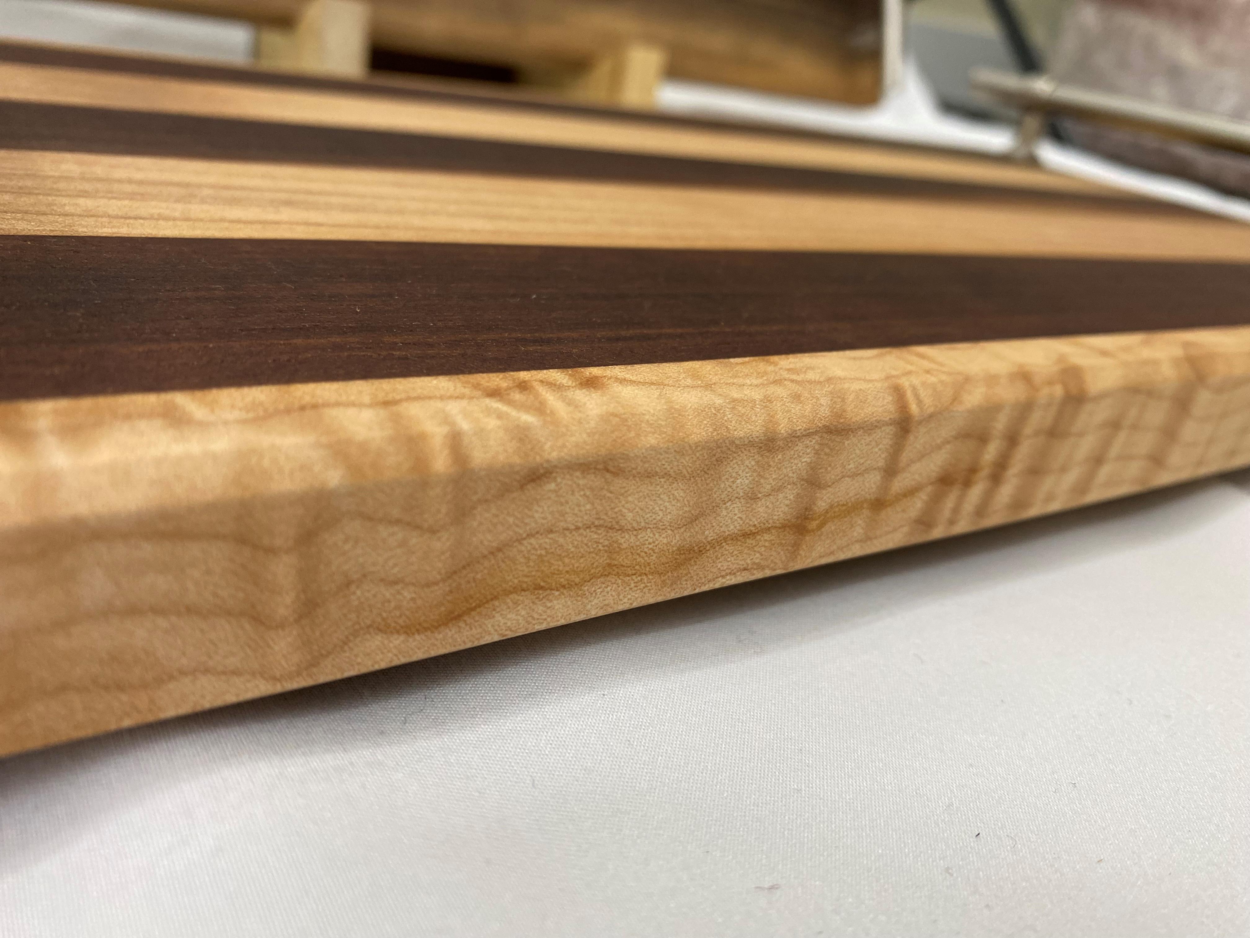 Butcher Block Walnut & Maple Charcuterie Board