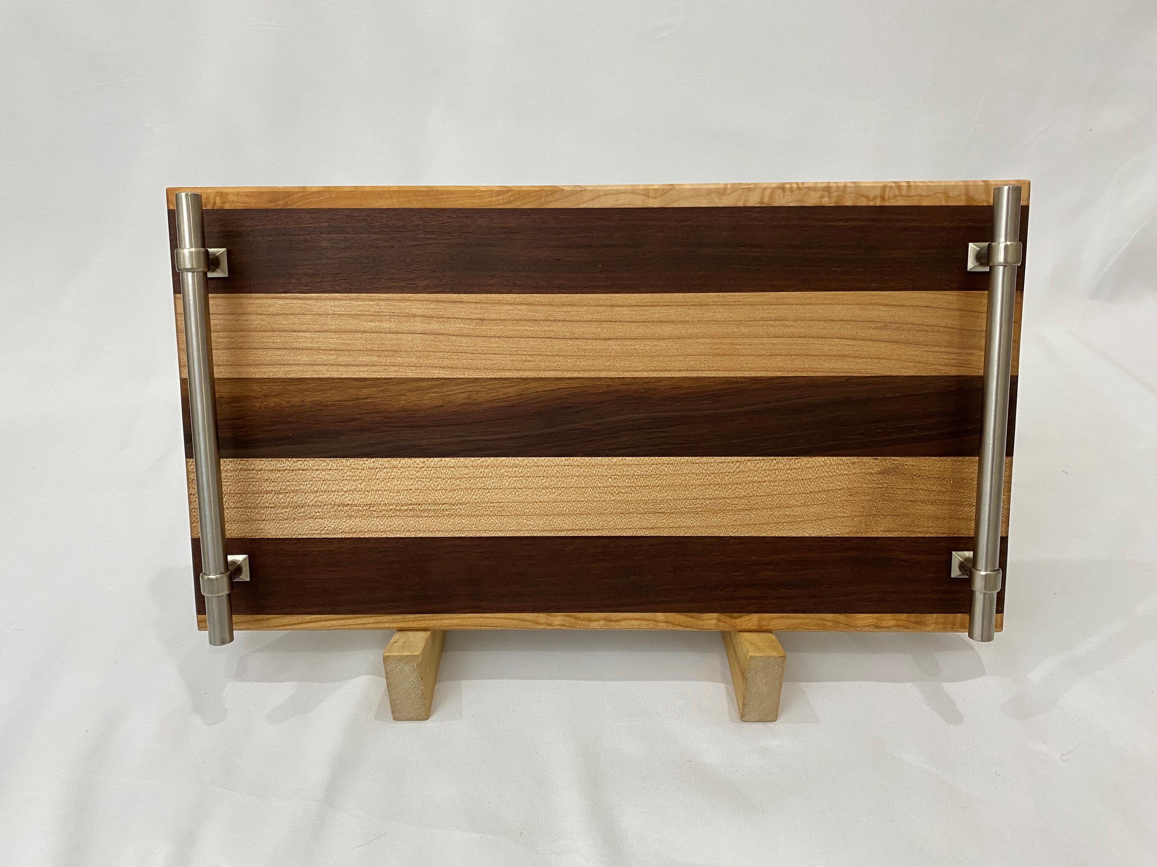 Butcher Block Walnut & Maple Charcuterie Board