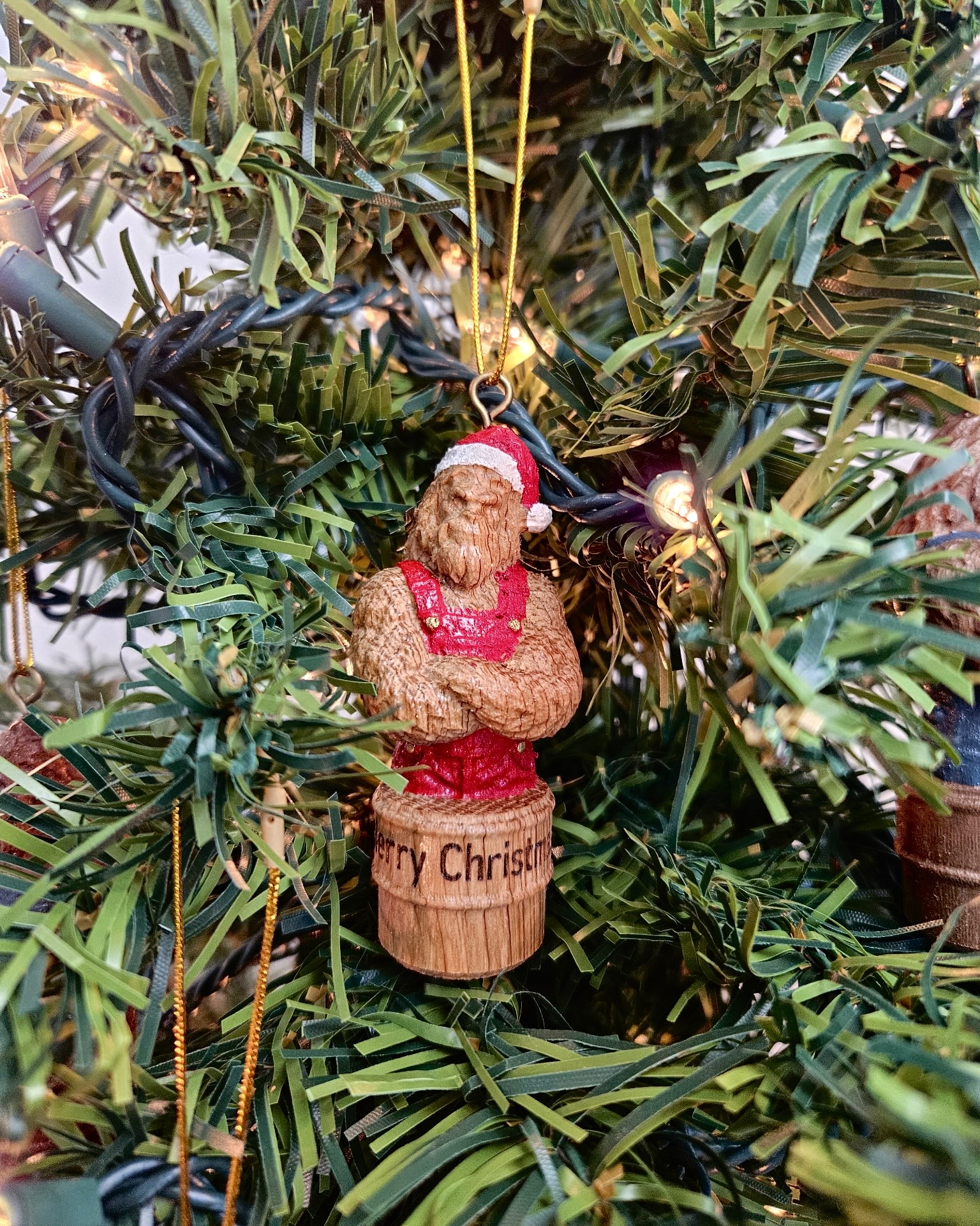 Christmas Sasquatch Ornaments