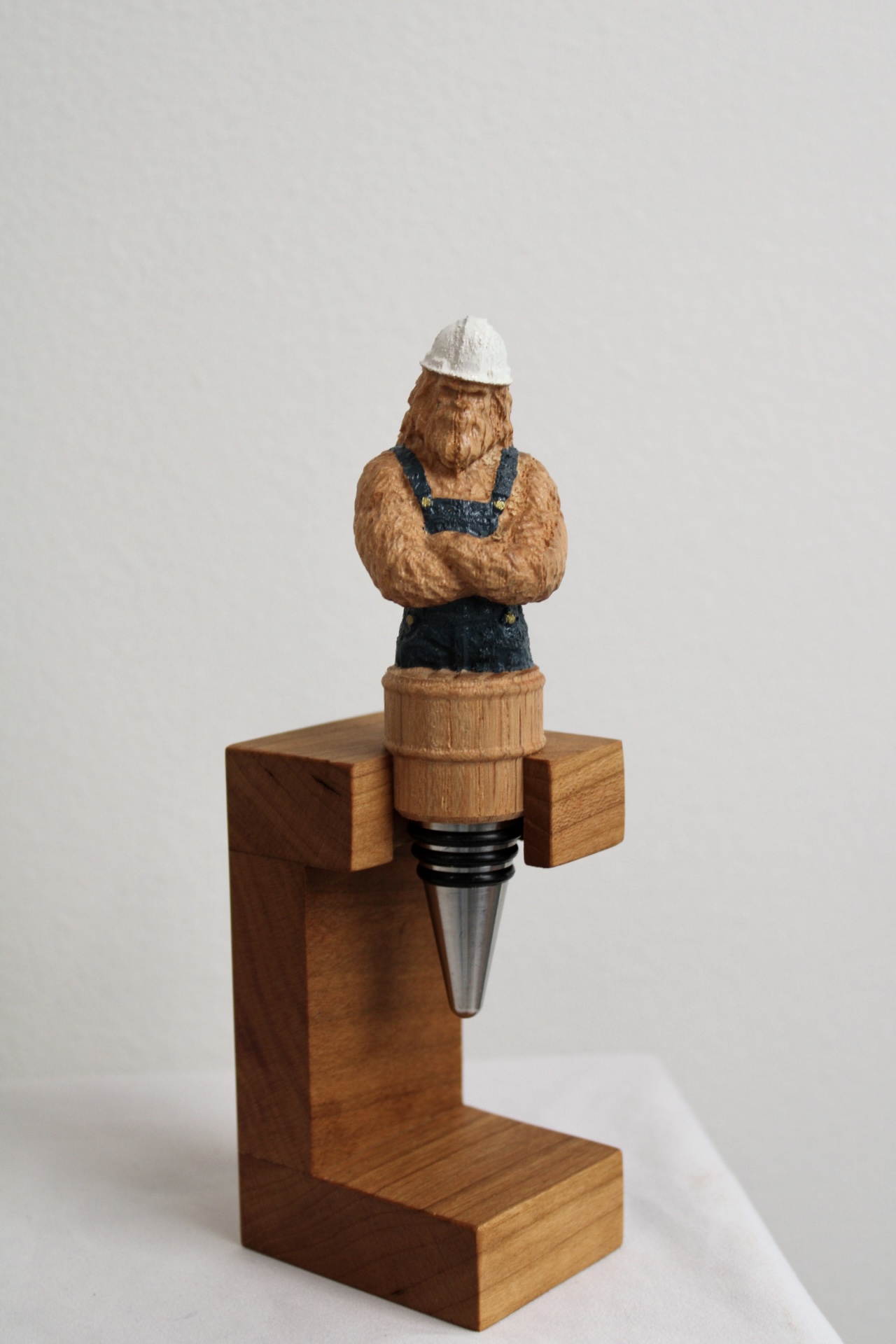 Construction Worker Bottle Topper