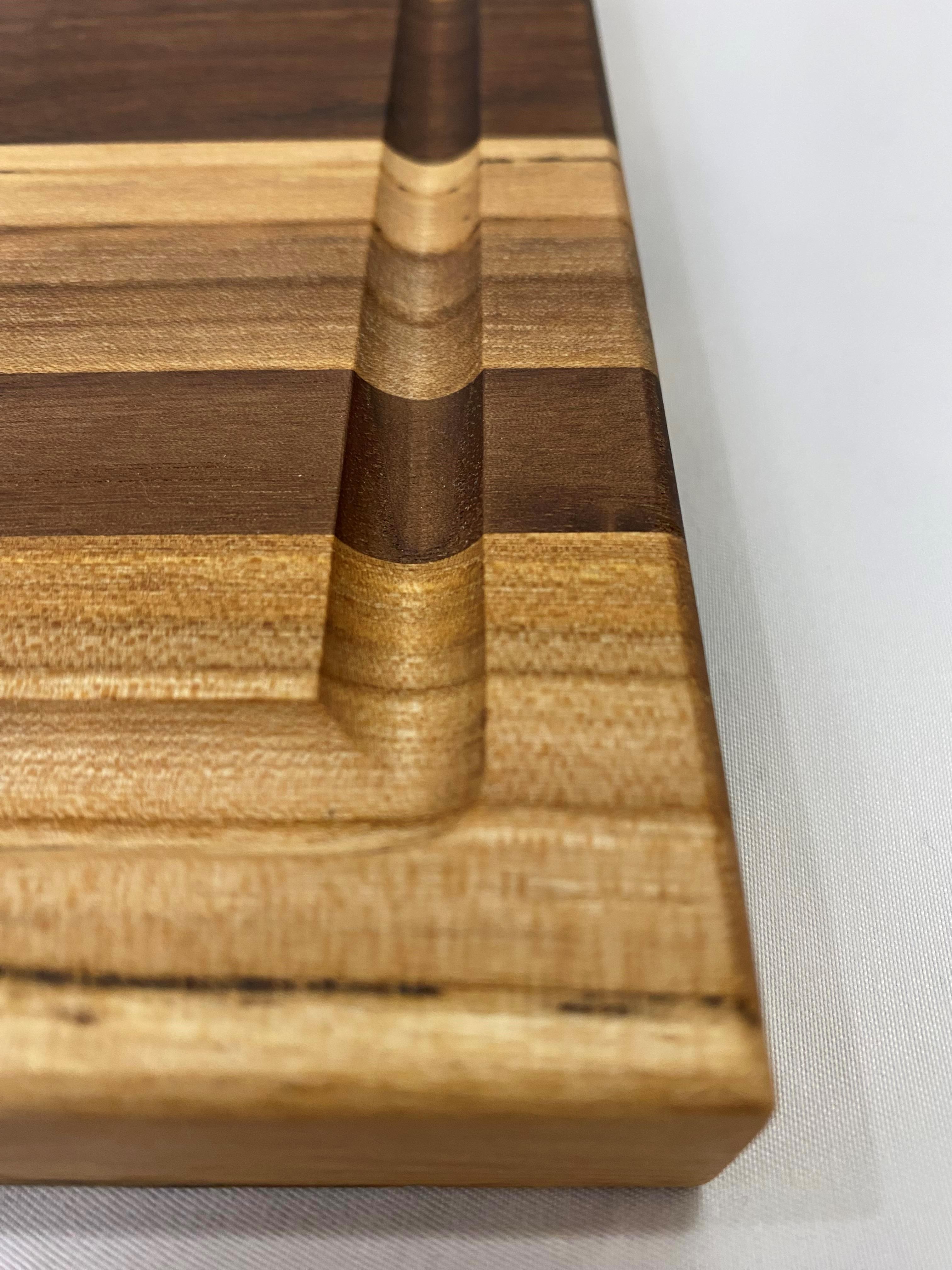 Elm & Walnut Cutting Board