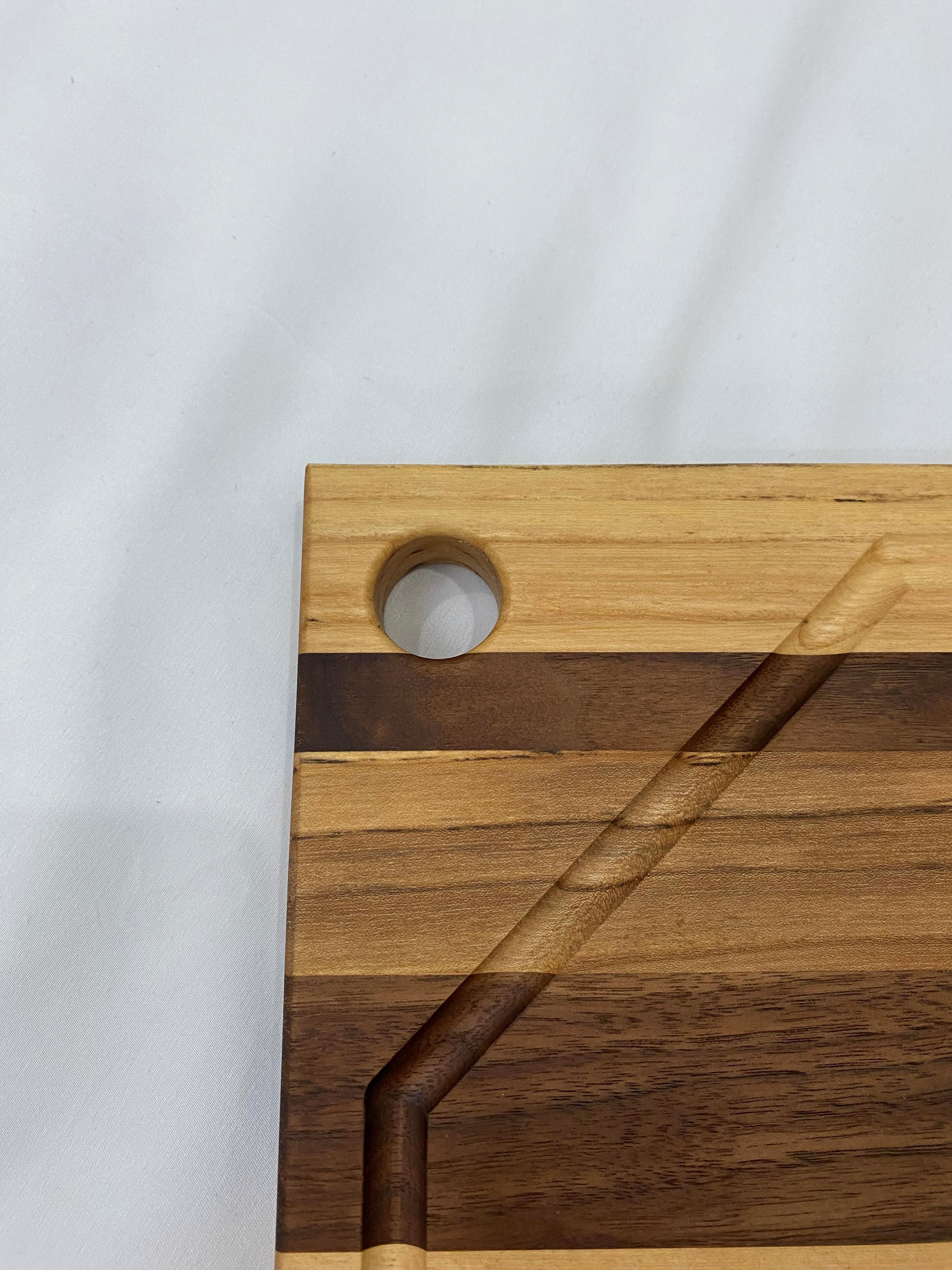 Elm & Walnut Cutting Board