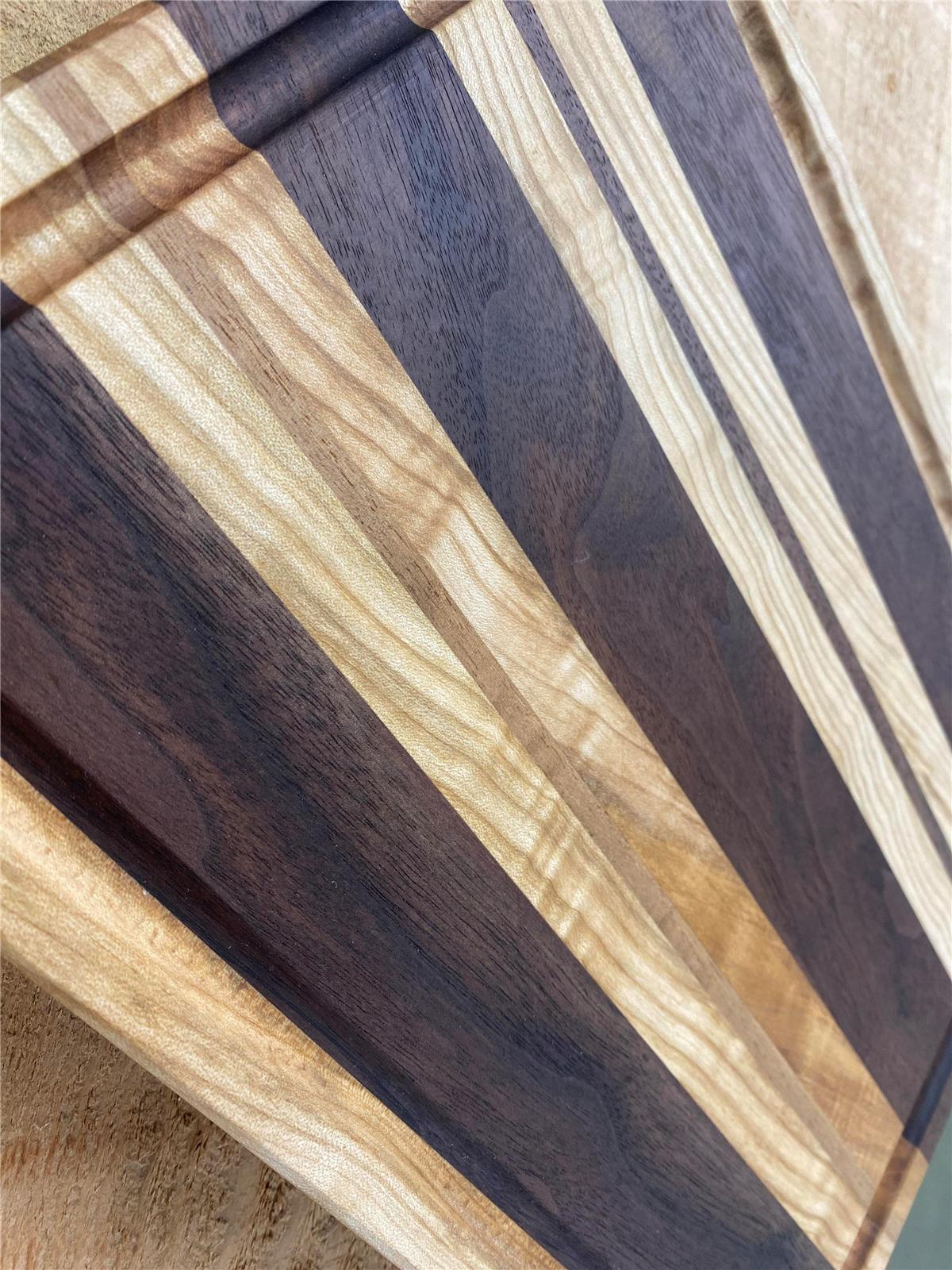 Maple & Walnut Butcher Block Cutting Board