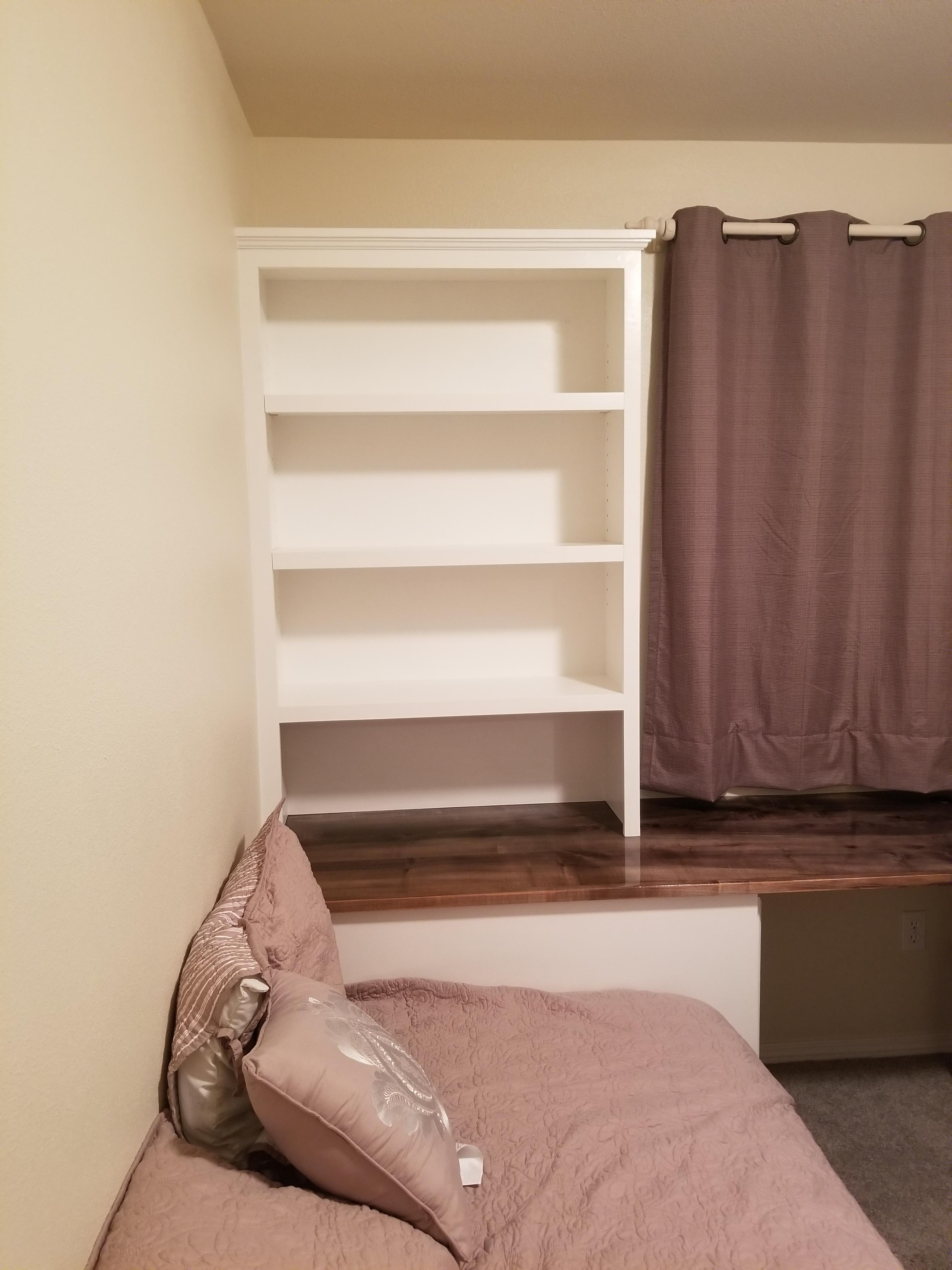 Twin Bed with Built-in Desk & Storage