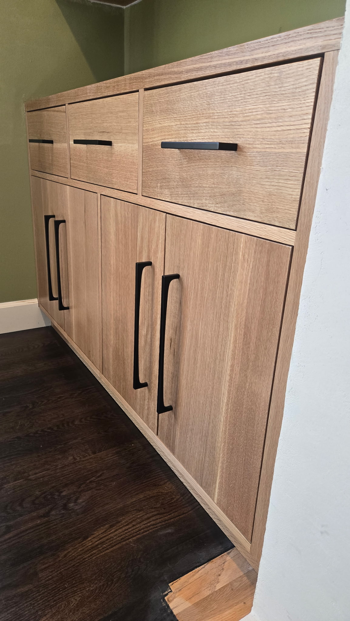 White Oak Cabinet